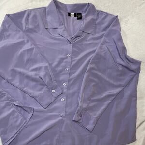 Ladies Women’s Studio 1940 Plus Size 26/28 Top Button Down Blouse